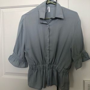 Xs blue blouse
